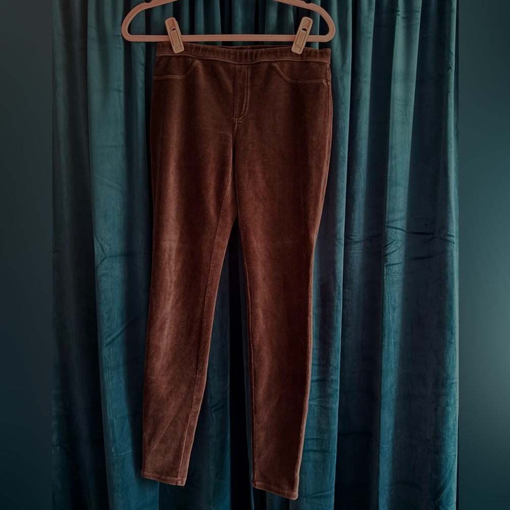 Brown Corduroy Leggings